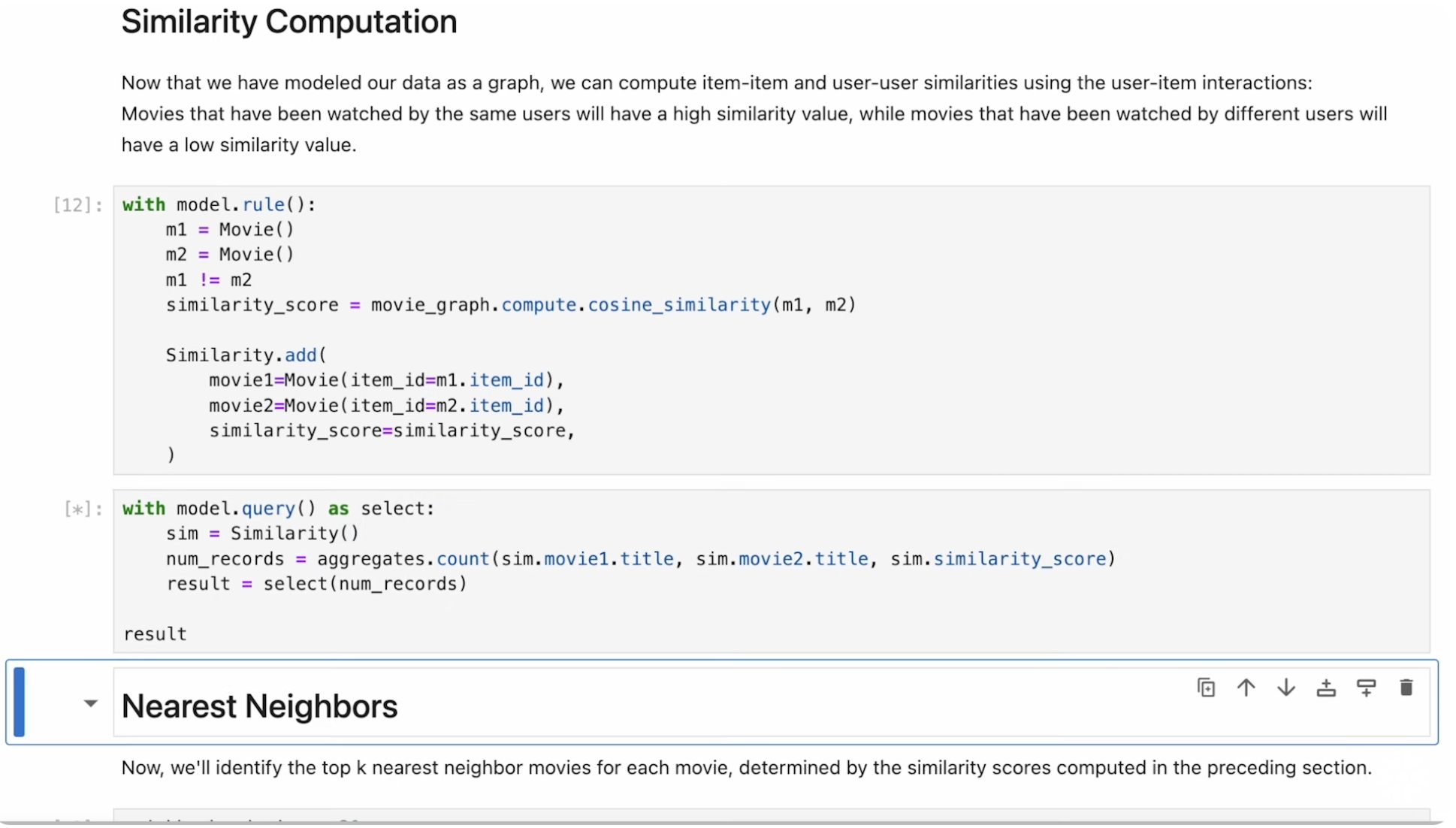 Building Recommender Systems with RelationalAI’s Snowflake Native App